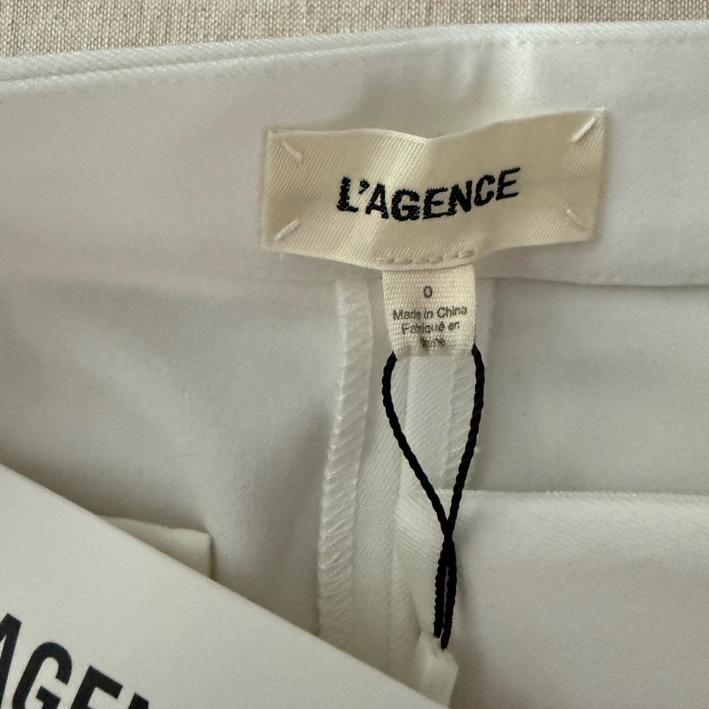 L’angence Livvy dress pant with black satin tuxedo stripe - Picture 2 of 6